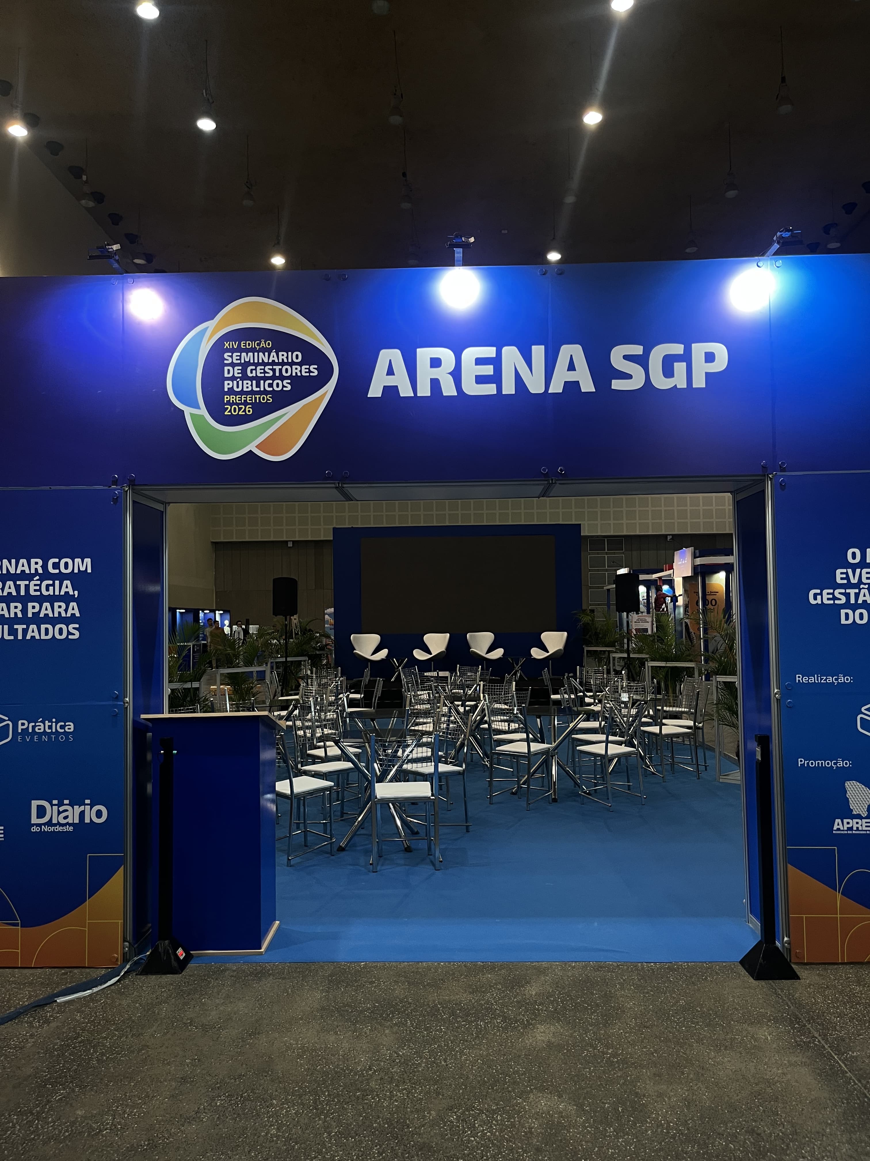 Stand montado pela GreenLight
